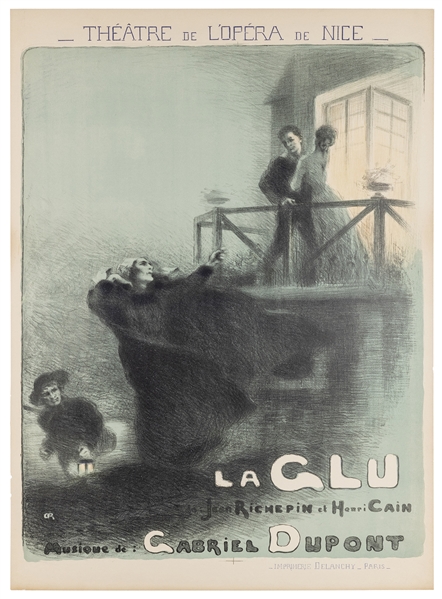  [OPERA] DUPONT, Robert. La Glu. Paris: Delanchy, ca. 1910. ...