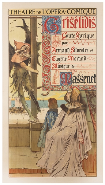 [OPERA] FLAMENG, Francois (1856-1923). Griseldis / Massenet...