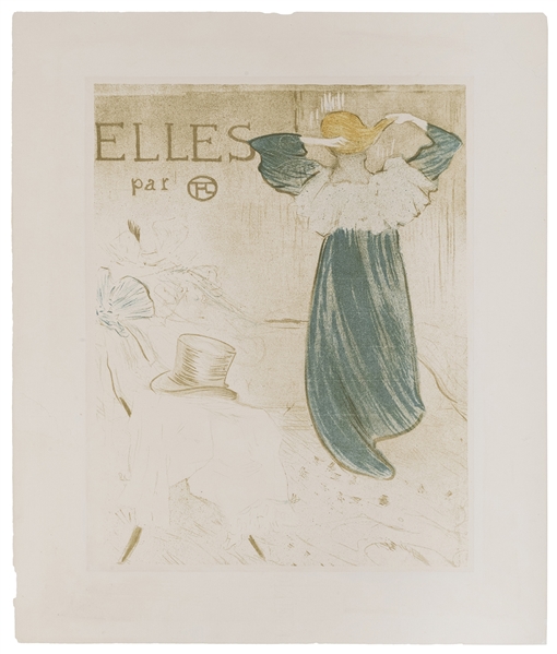  TOULOUSE-LAUTREC, Henri (after). Elles. Posthumous printing...