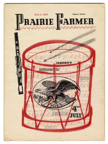  Prairie Farmer Magazine Original Cover Design. Pen and ink ...