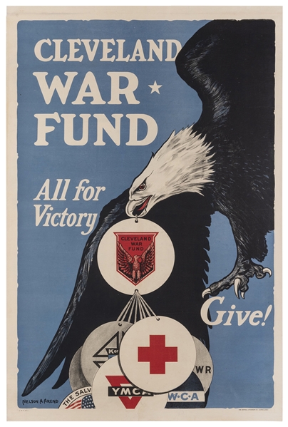  AREND, Nelson A. Cleveland War Fund. Cleveland: The Central...