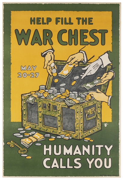  Help Fill the War Chest / Humanity Calls You. Philadelphia:...