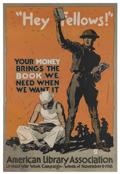  SHERIDAN, John E. (1880-1948). Hey Fellows! Your Money Brin...