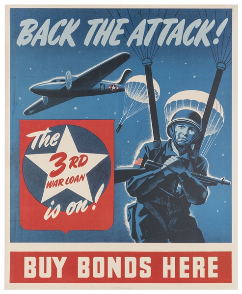  Back the Attack! / 3rd War Loan. U.S. Government Printing O...