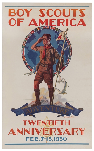  HINTERMEISTER, Henry. Boy Scouts of America / Twentieth Ann...