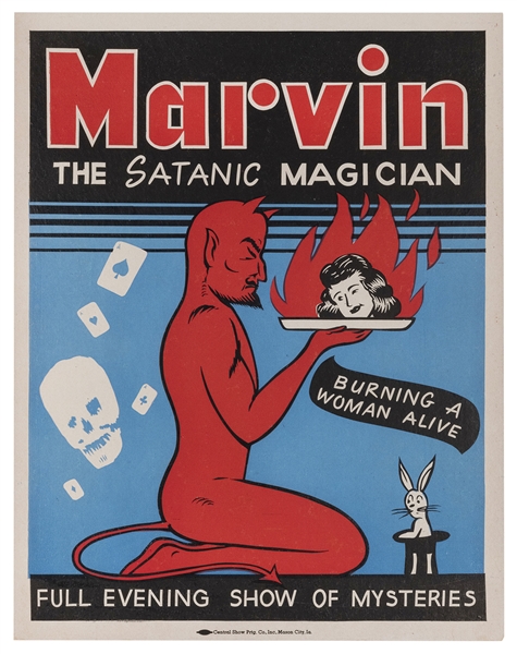  Marvin (Woodrow Alvin Platt). Marvin the Satanic Magician. ...