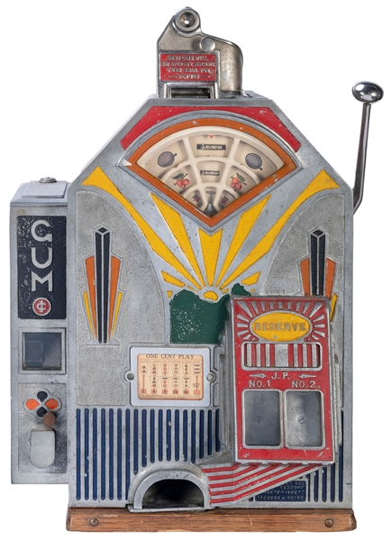  O.D. Jennings & Co. “Little Duke” 1 Cent Slot Machine. Chic...