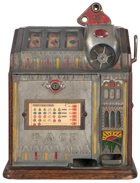  Pace Mfg. Co. 10 Cent Bantam Slot Machine. Chicago, IL, ca....