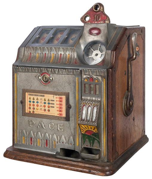 Lot Detail - Pace Mfg. Co. 10 Cent Bantam Slot Machine