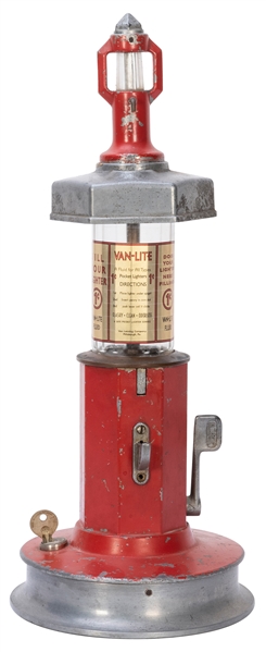  Van-Lite 1 Cent Lighter Fluid Dispenser. Original paint. He...