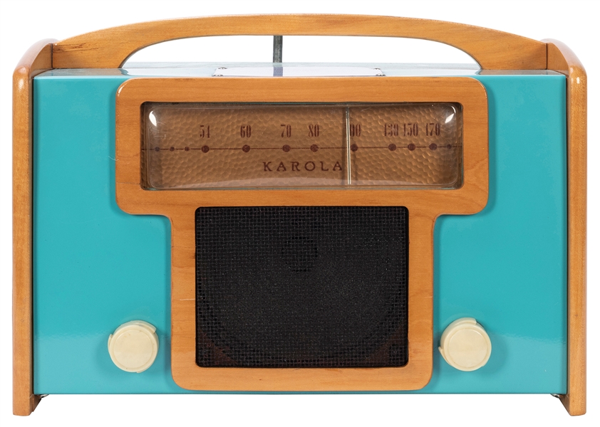  Karola Corp. 25 Cent Radio. Minneapolis, MN, ca. 1940s. 9 x...