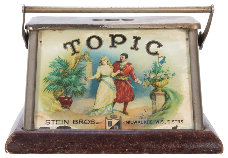  Stein Bros. Countertop Topic Cigar Cutter. Milwaukee, WI, c...