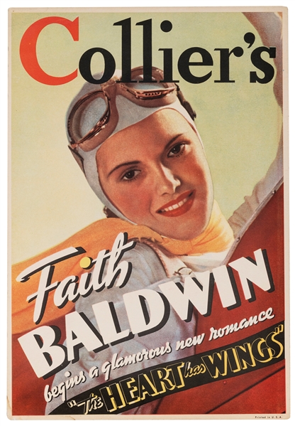  Collier’s Magazine / The Heart Has Wings. 1937. Aviation-th...