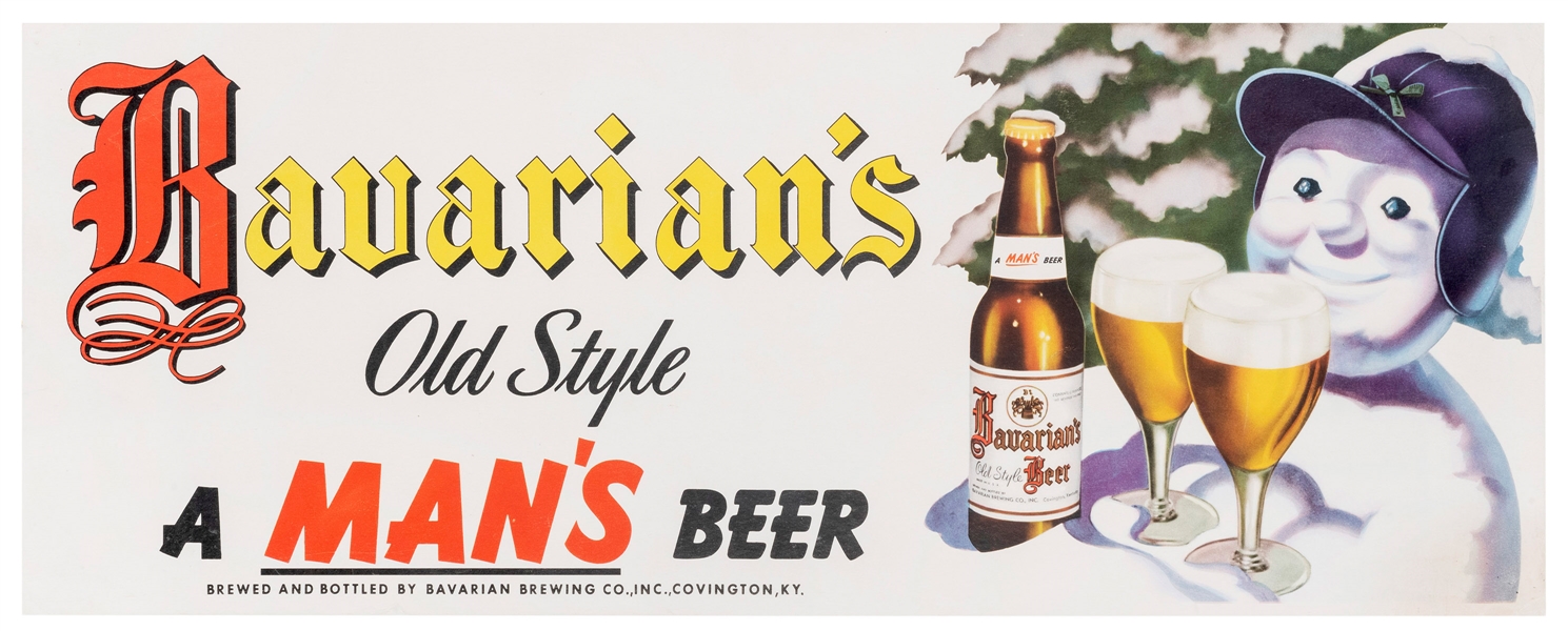  Bavarian Brewing Co. Bavarian’s Old Style Poster. Covington...