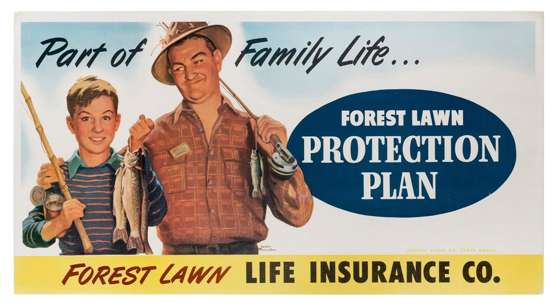  PROVONSHA, Gordon (American, 1909-1956). Forest Lawn Life I...