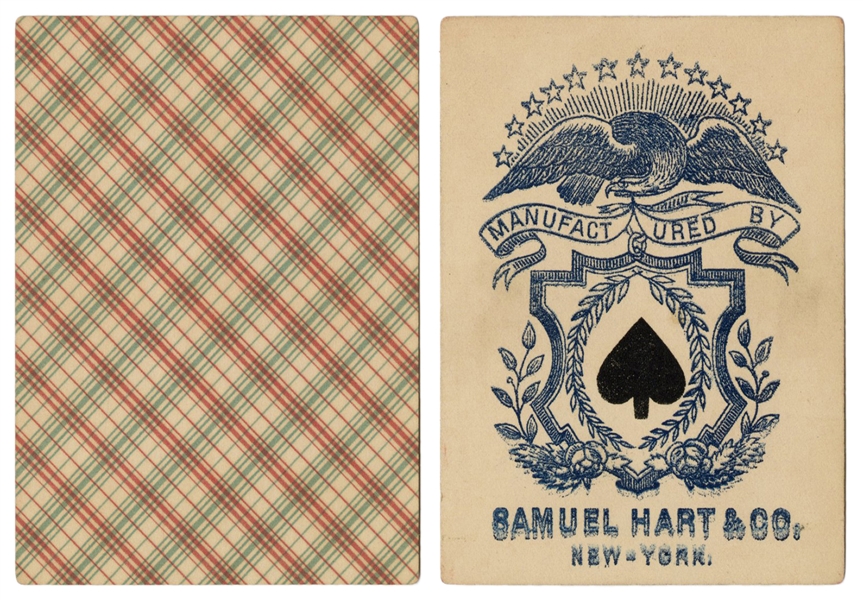  Samuel Hart & Co. Faro Playing Cards. New York, ca. 1890s. ...