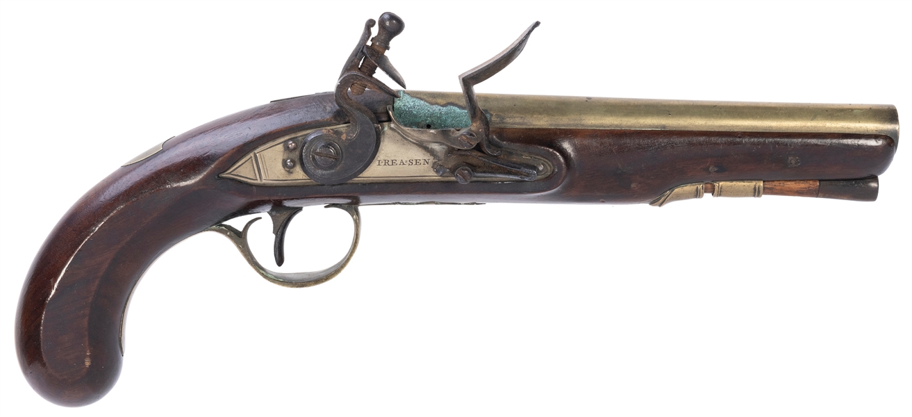  British Flintlock Pistol. London, ca. 1810s. Ramrod intact....