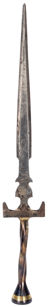  Reproduction European Rondel Dagger. 19th century reproduct...