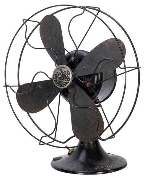  United Electrical Mfg. Co. Eskimo Model 20 Fan. Adrian, MI,...