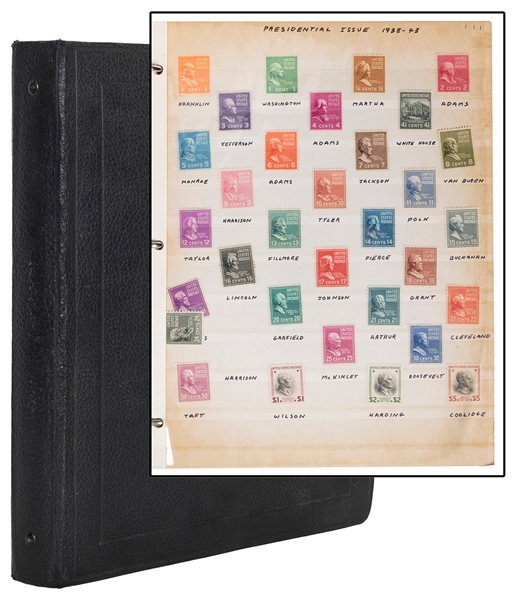  U.S. Vintage Mint Stamp Collection. 1890s to 1960. Mounted ...