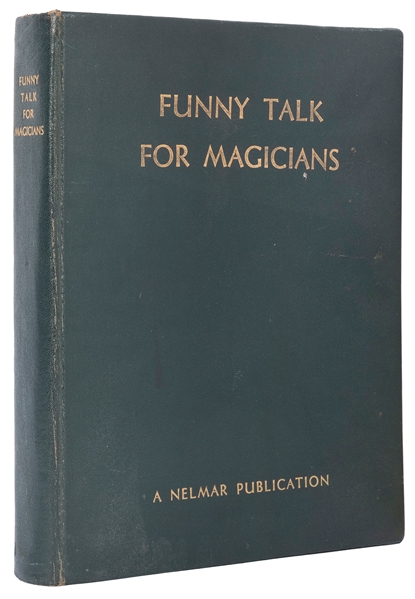  [McComb, Billy] Lane, Frank. Funny Talk for Magicians, Bill...