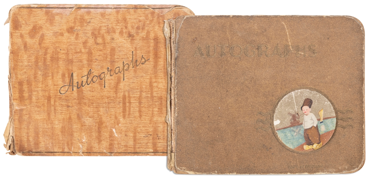  McComb, Billy. Billy McComb’s Boyhood Autograph Albums. 193...