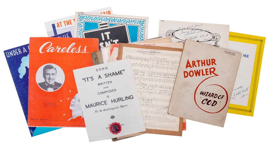  [Sheet Music] Collection of Magicians’ Sheet Music. Includi...