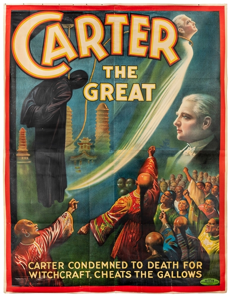  Carter, Charles. Carter the Great. Condemned to Death for W...