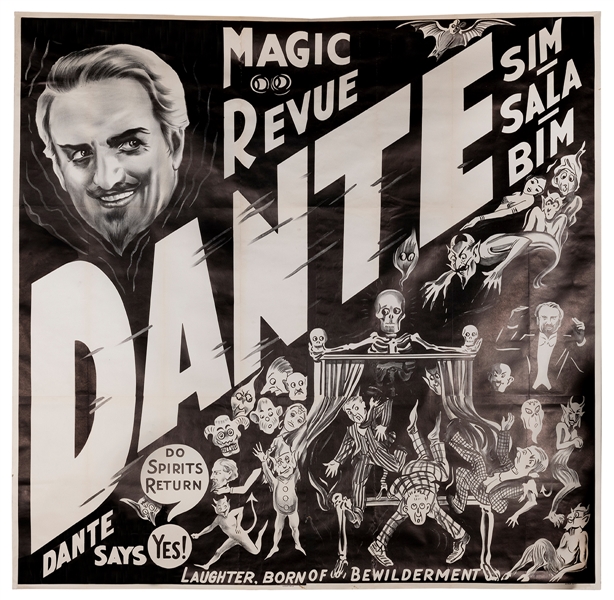  Dante (Harry August Jansen). Magic Revue. Dante. Sim Sala B...