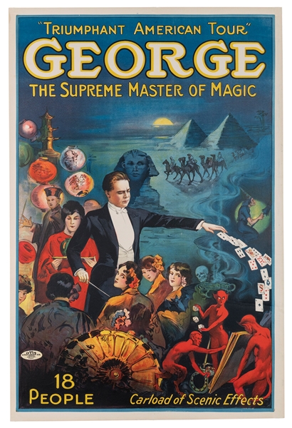  George, Grover. George. the Supreme Master of Magic. Triump...