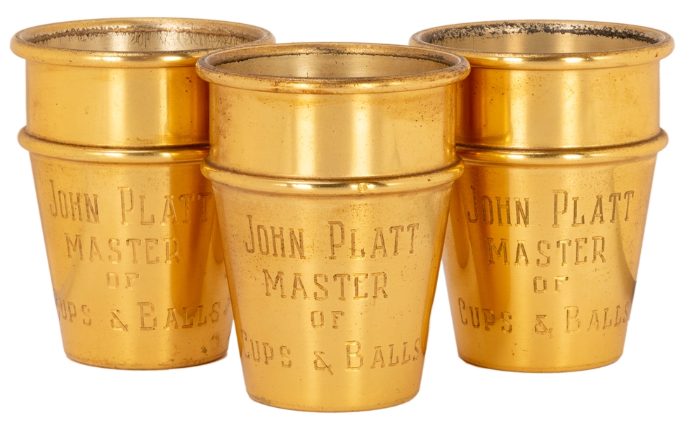  Platt, John. Johnny Platt P&L Cups and Balls. New Haven: Pe...