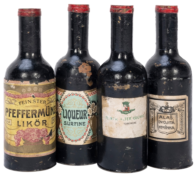  Production Bottles. German, 1940s. [?] A set of three produ...