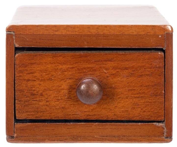  Double-Load Drawer Box. European, ca. 1910. Empty drawer is...