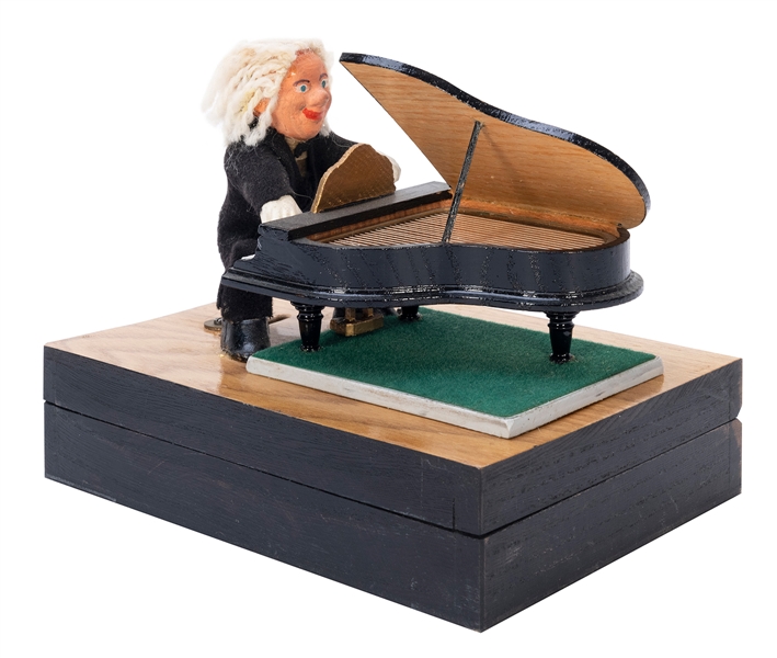  Music Box Revelation. German, 1970s. [?] A wind-up Mozart f...