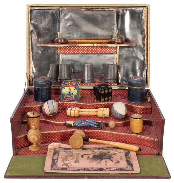  Antique French Physique Magic Set. Paris: N.K., ca. 1880s. ...