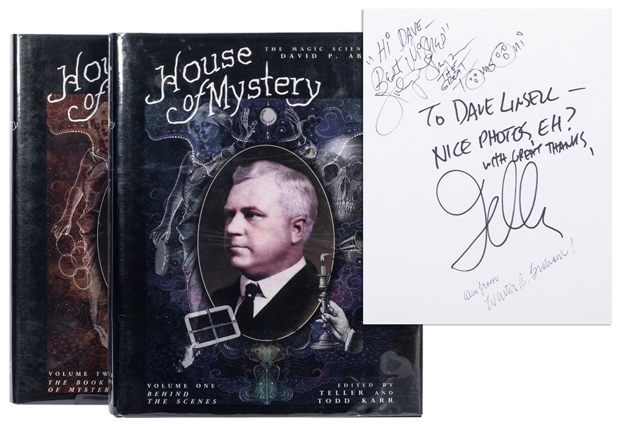  Teller and Todd Karr. House of Mystery: the Magic Science o...