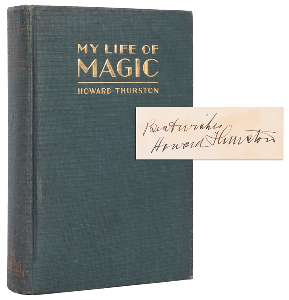  Thurston, Howard. My Life of Magic. Philadelphia: Dorrance ...