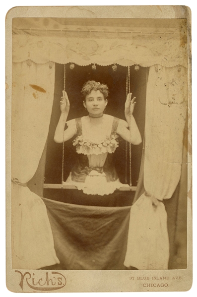  Cabinet Photo of a Half-Woman / Legless Marvel. Chicago: Ri...