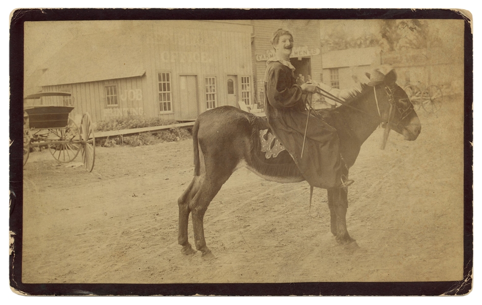  Photograph of the Clown Mead Wentz. American, 1888. Wentz s...