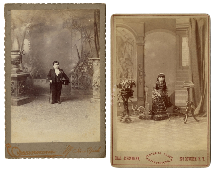  Two Portraits of Little People. New York: Chas. Eisenmann, ...