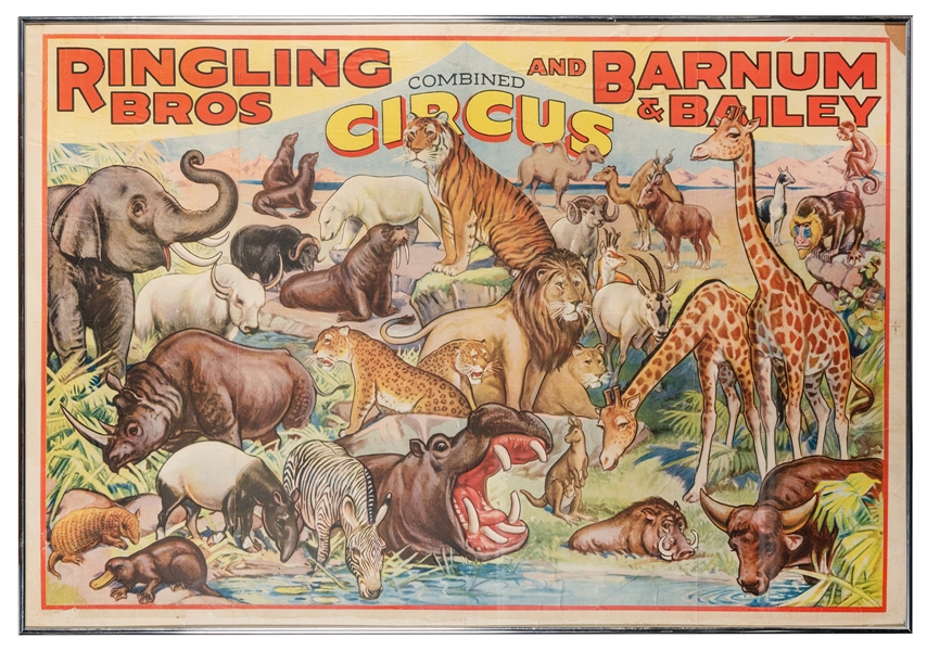 Ringling Bros. and Barnum & Bailey Combined Circus / [Menag...