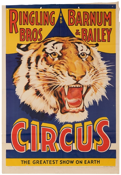  Ringling Bros. and Barnum & Bailey Circus / [Tiger]. Erie L...