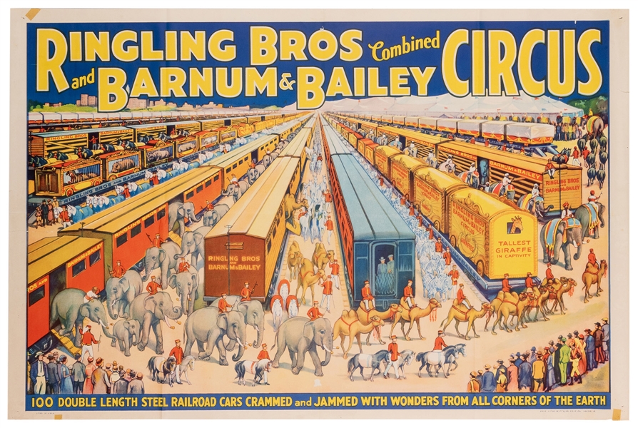  Ringling Bros. and Barnum & Bailey Circus / 100 Double Leng...
