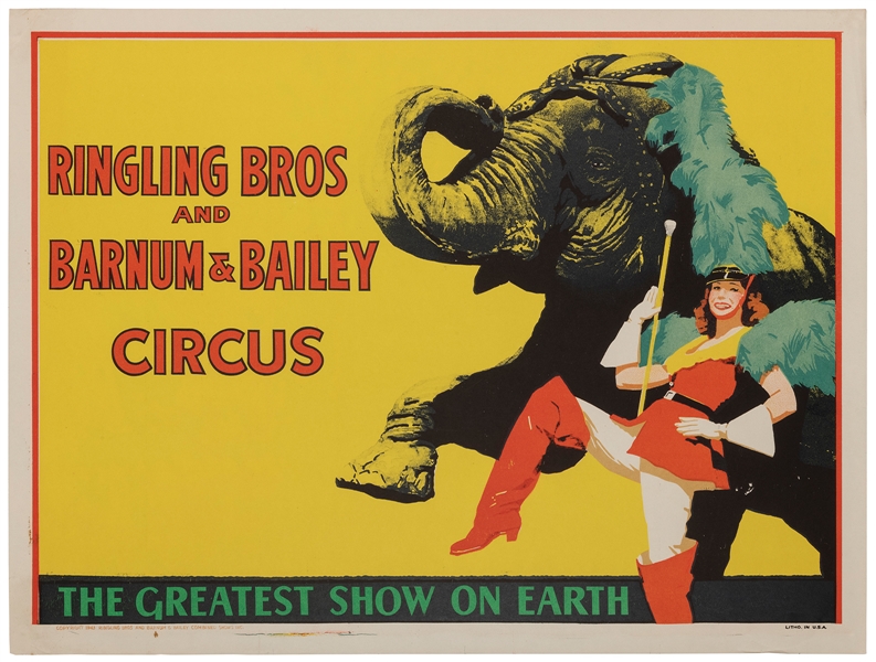  Ringling Bros. and Barnum & Bailey Circus / [Majorette with...