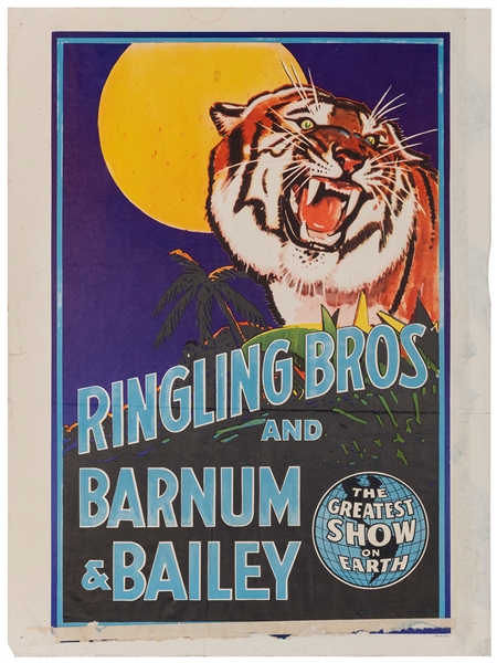  Ringling Bros. and Barnum & Bailey Circus / [Tiger]. Circa ...