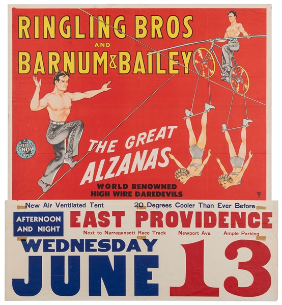  FREELAND, Forrest Dean (American). Ringling Bros. and Barnu...
