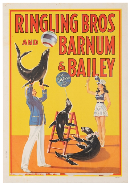  Ringling Bros. and Barnum & Bailey Circus / [Trained Seals]...