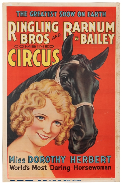  Ringling Bros. and Barnum & Bailey Circus / Miss Dorothy He...