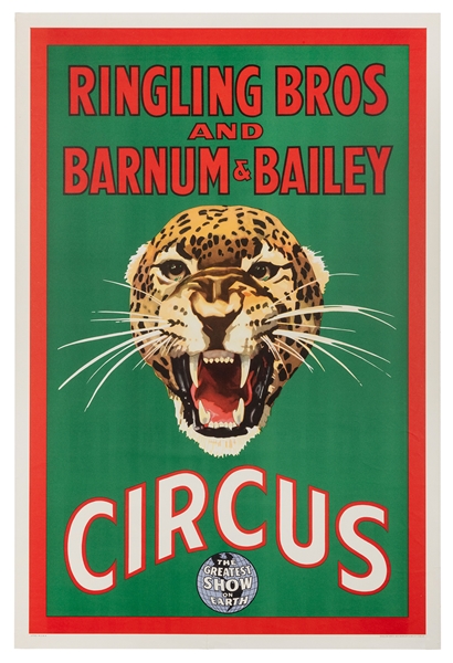 Ringling Bros. and Barnum & Bailey Circus / [Leopard]. 1950...
