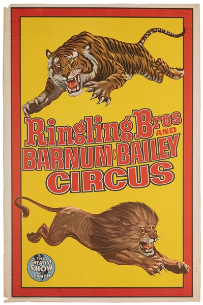  Ringling Bros. and Barnum & Bailey Circus / [Lion and Tiger...